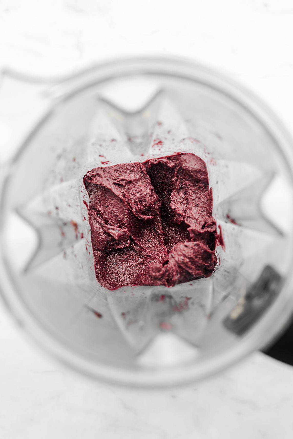 Ingredients in blender after blending.