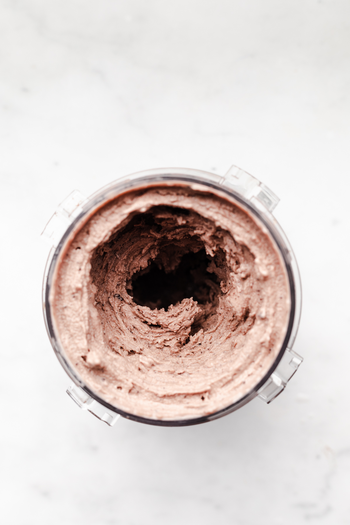 Chocolate Mint Creami Ice cream finished.